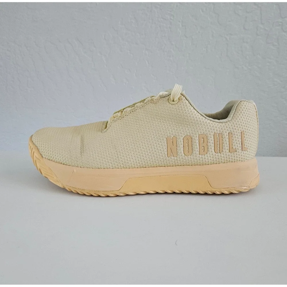 Nobull Impact Sneakers Unisex (Womens 7/Mens 5.5) Yellow Superfabric Trainers